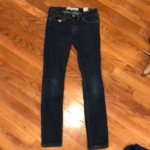 abercrombie and fitch blue jeans